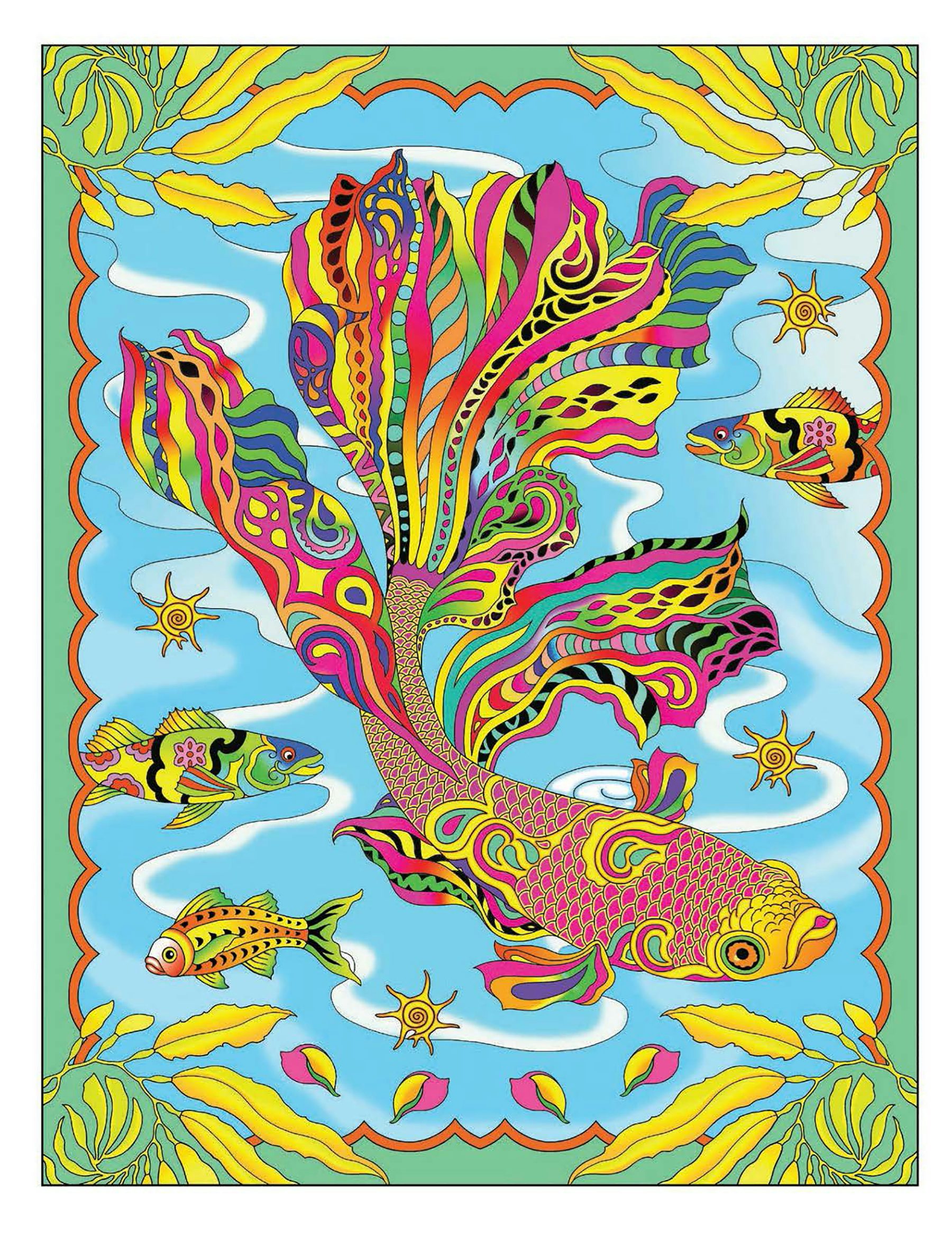 Creative Haven® Coloring Book: Enchanting Oceans