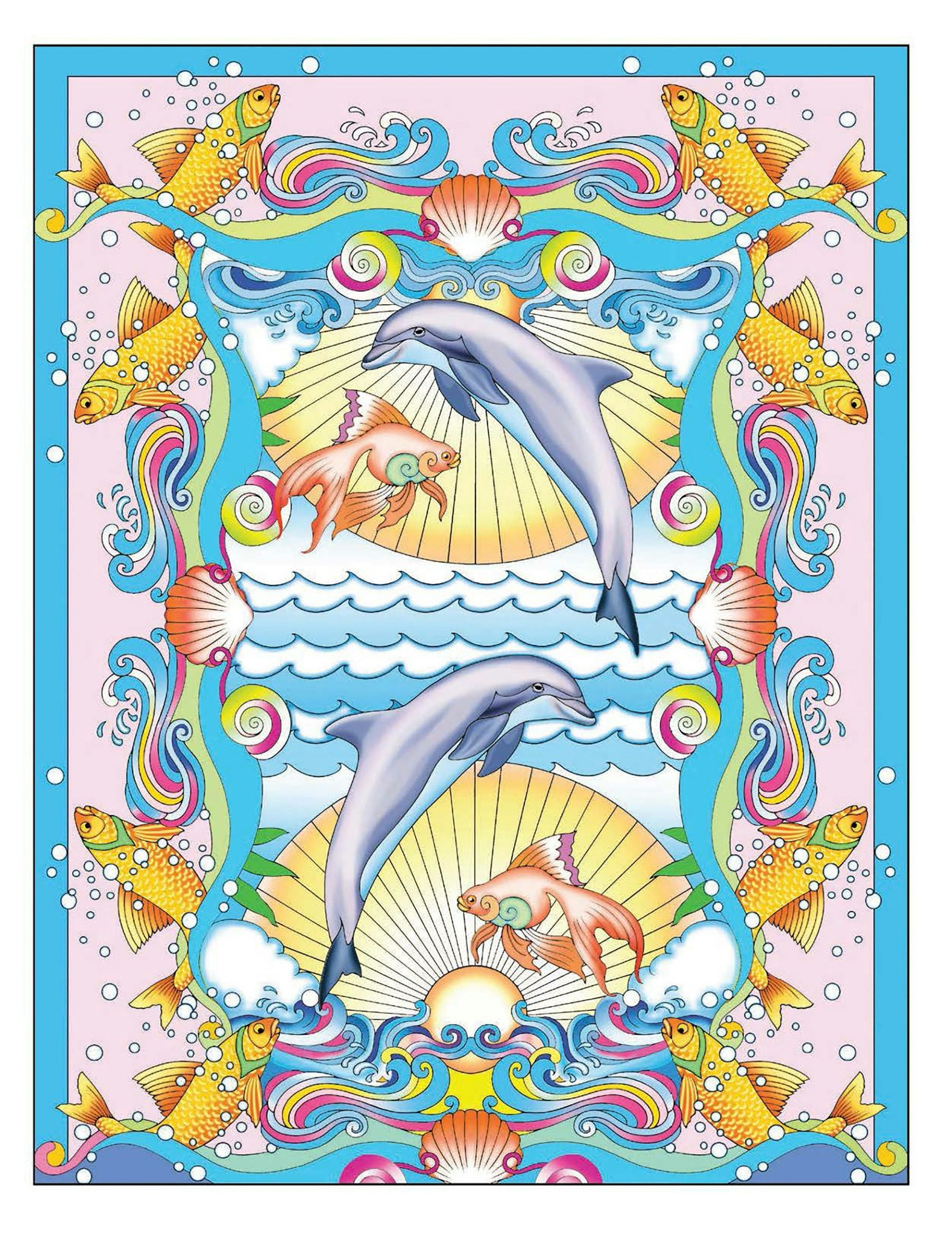 Creative Haven® Coloring Book: Enchanting Oceans