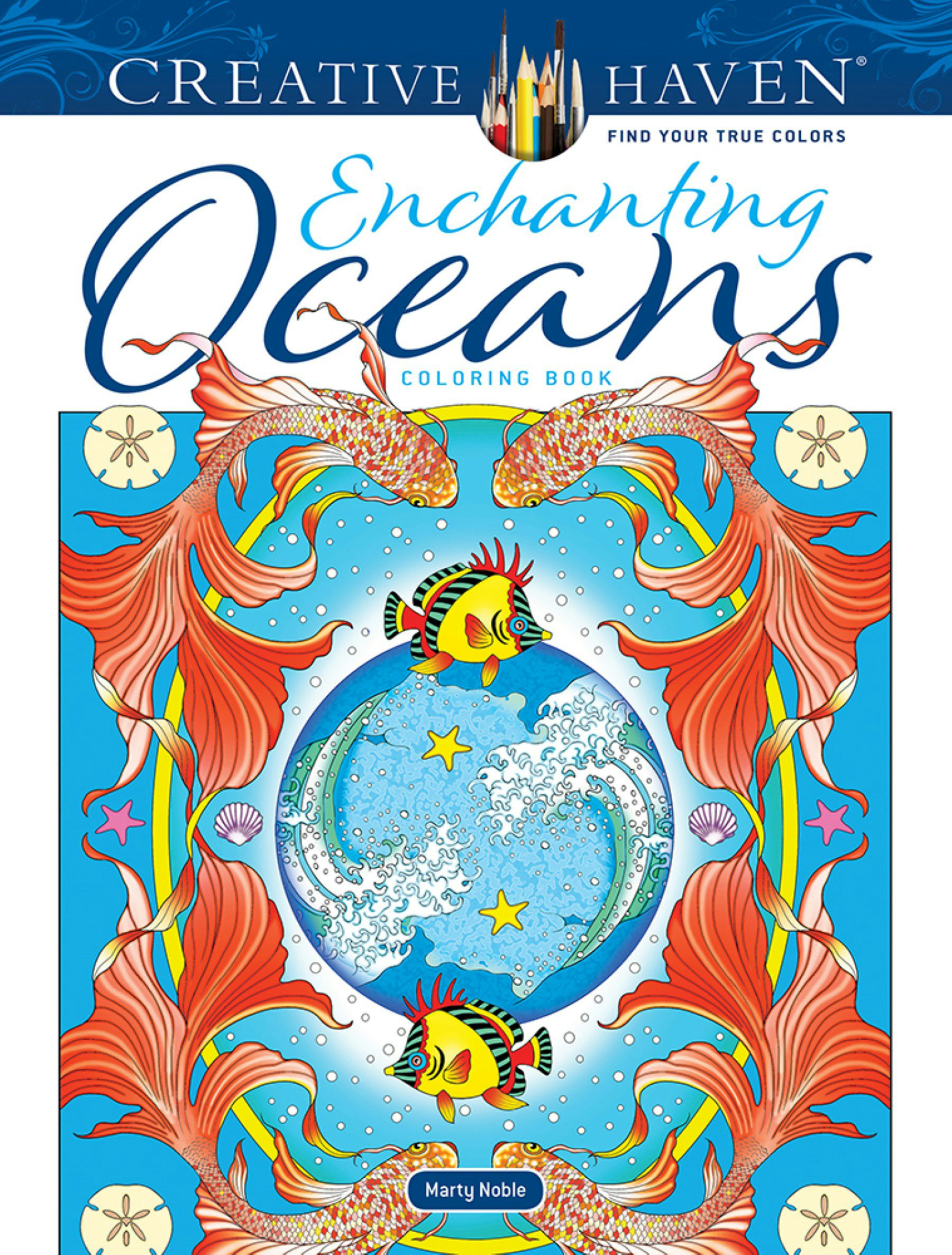 Creative Haven® Coloring Book: Enchanting Oceans