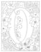 Creative Haven® Coloring Book: Beautiful Floral Alphabet Designs