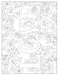 Creative Haven® Coloring Book: Beautiful Floral Alphabet Designs