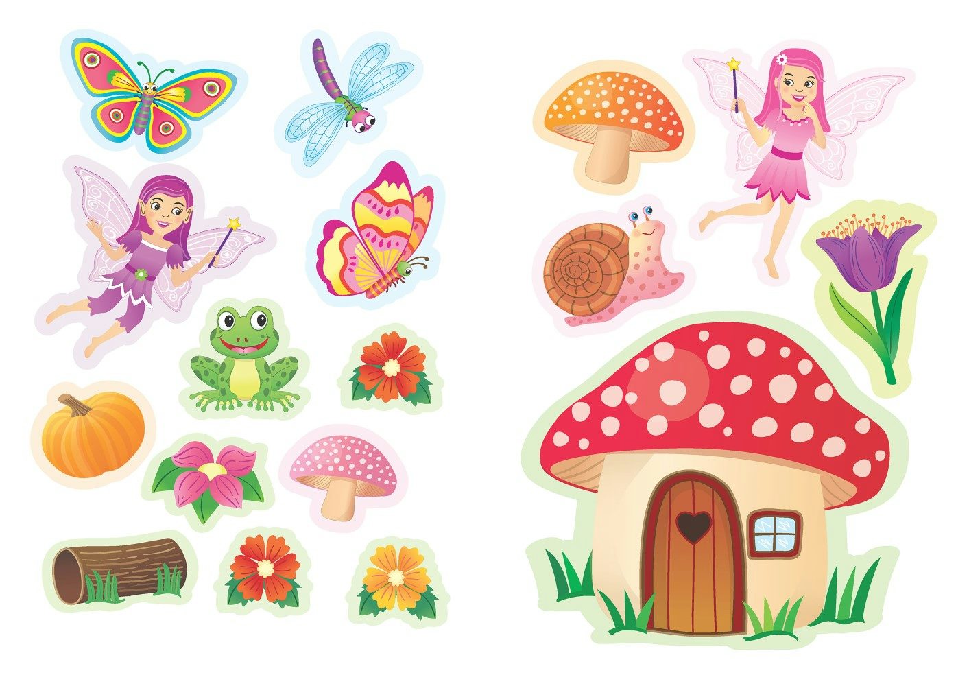 DVR Make Your Own Fairy Garden Sticker Activity Book