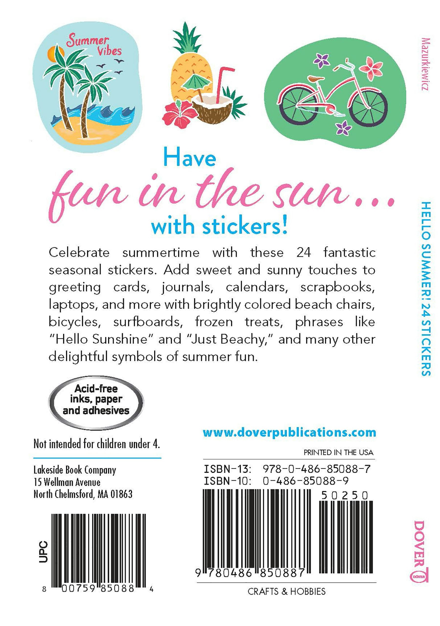 DVR Hello Summer! 24 Stickers