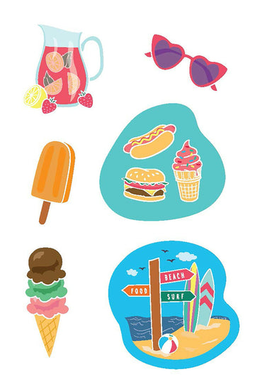 DVR Hello Summer! 24 Stickers