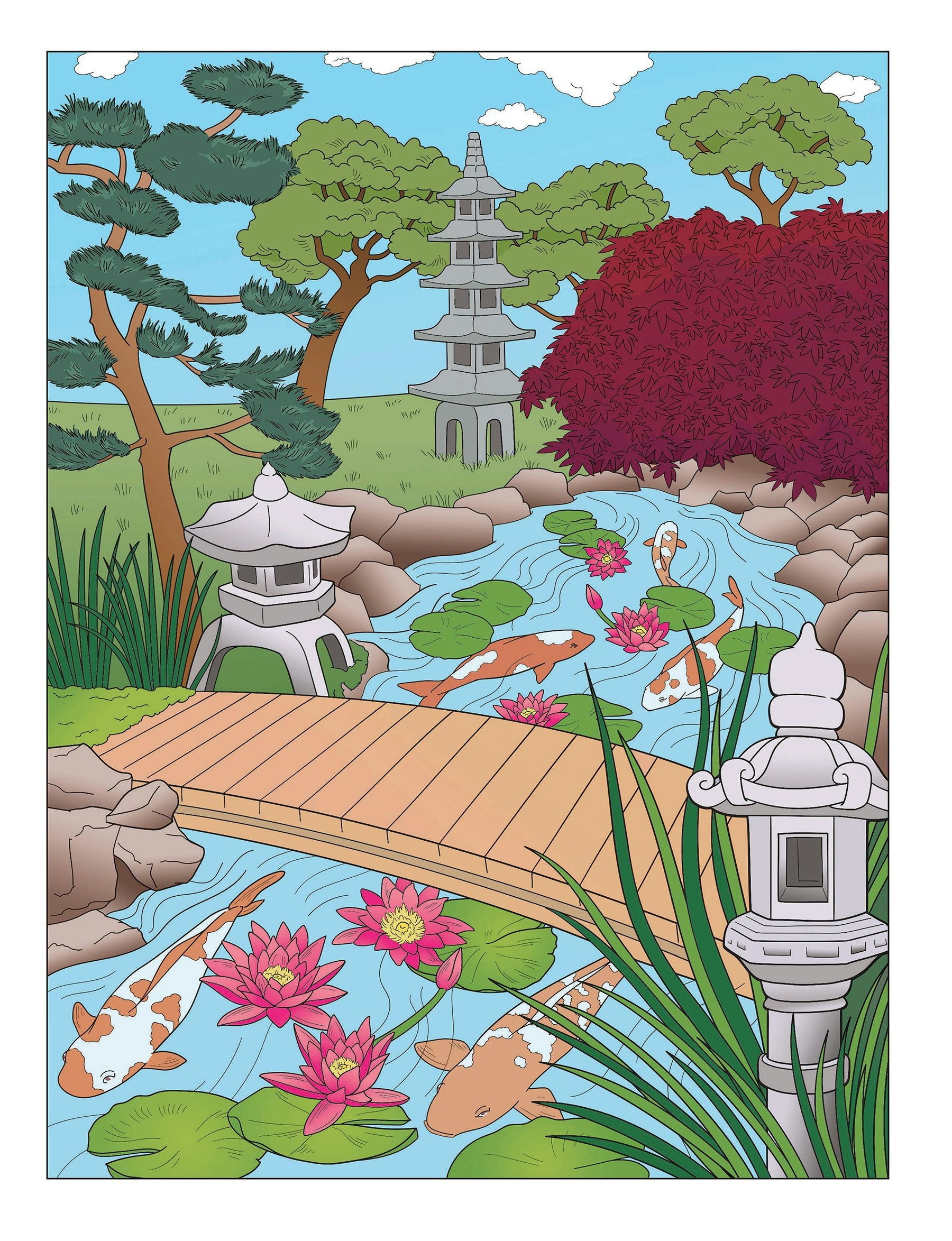Creative Haven® Coloring Book: Gorgeous Gardens