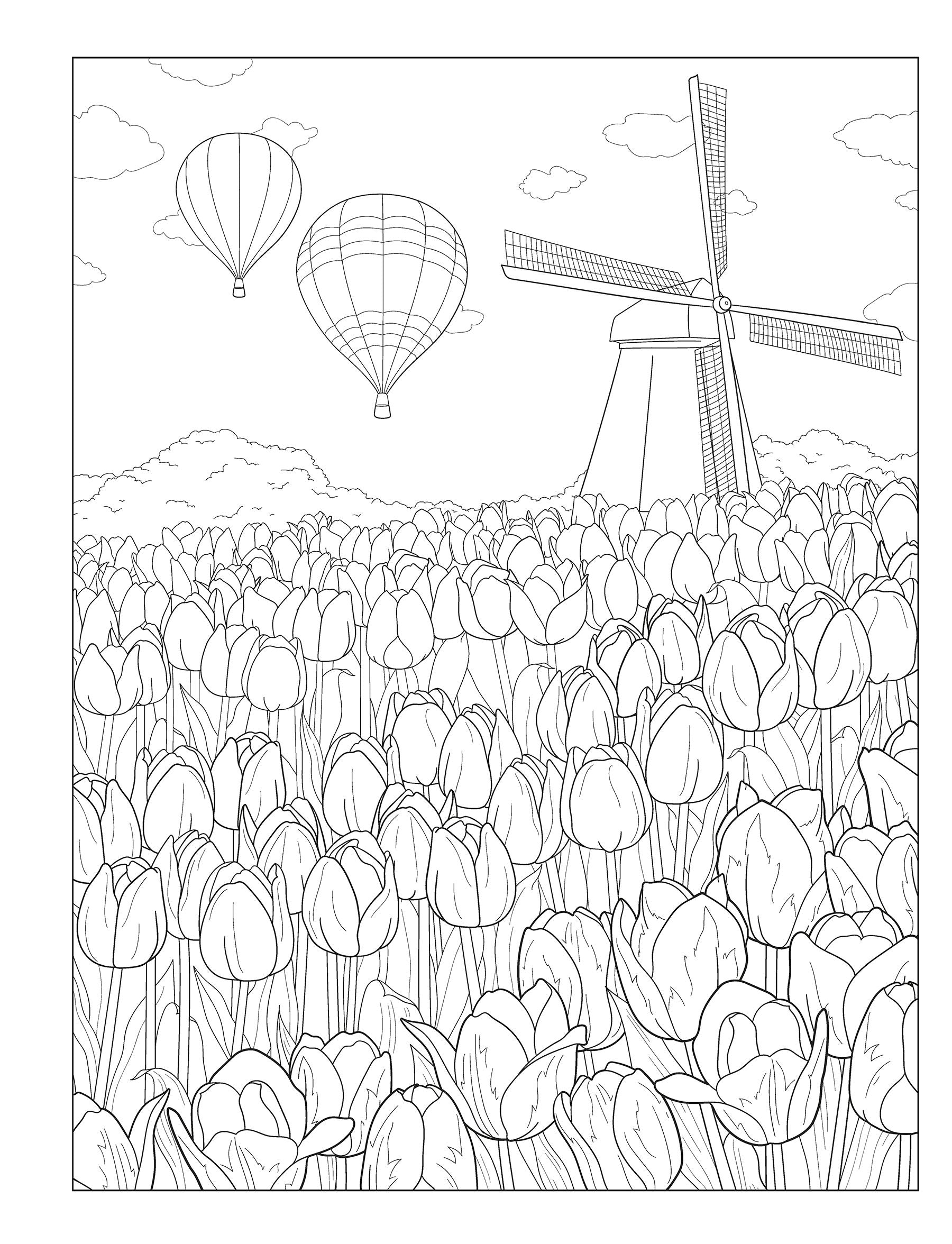 Creative Haven® Coloring Book: Gorgeous Gardens