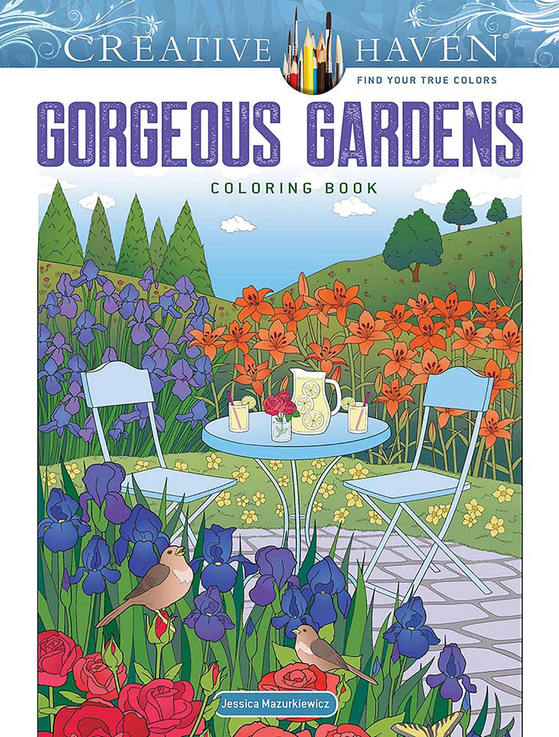 Creative Haven® Coloring Book: Gorgeous Gardens