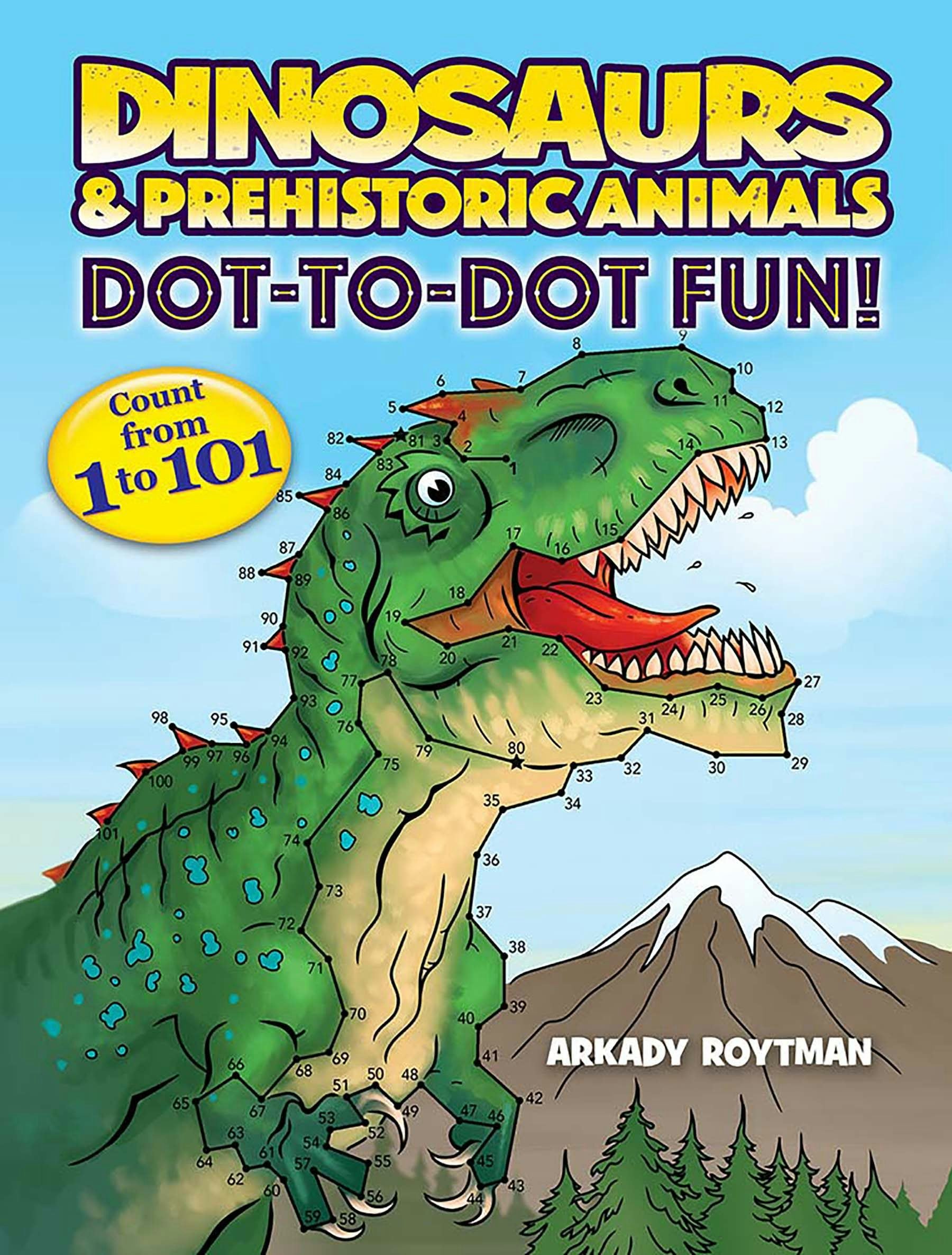 DVR Dinosaurs and Prehistoric Animals Dot-to-Dot Fun!