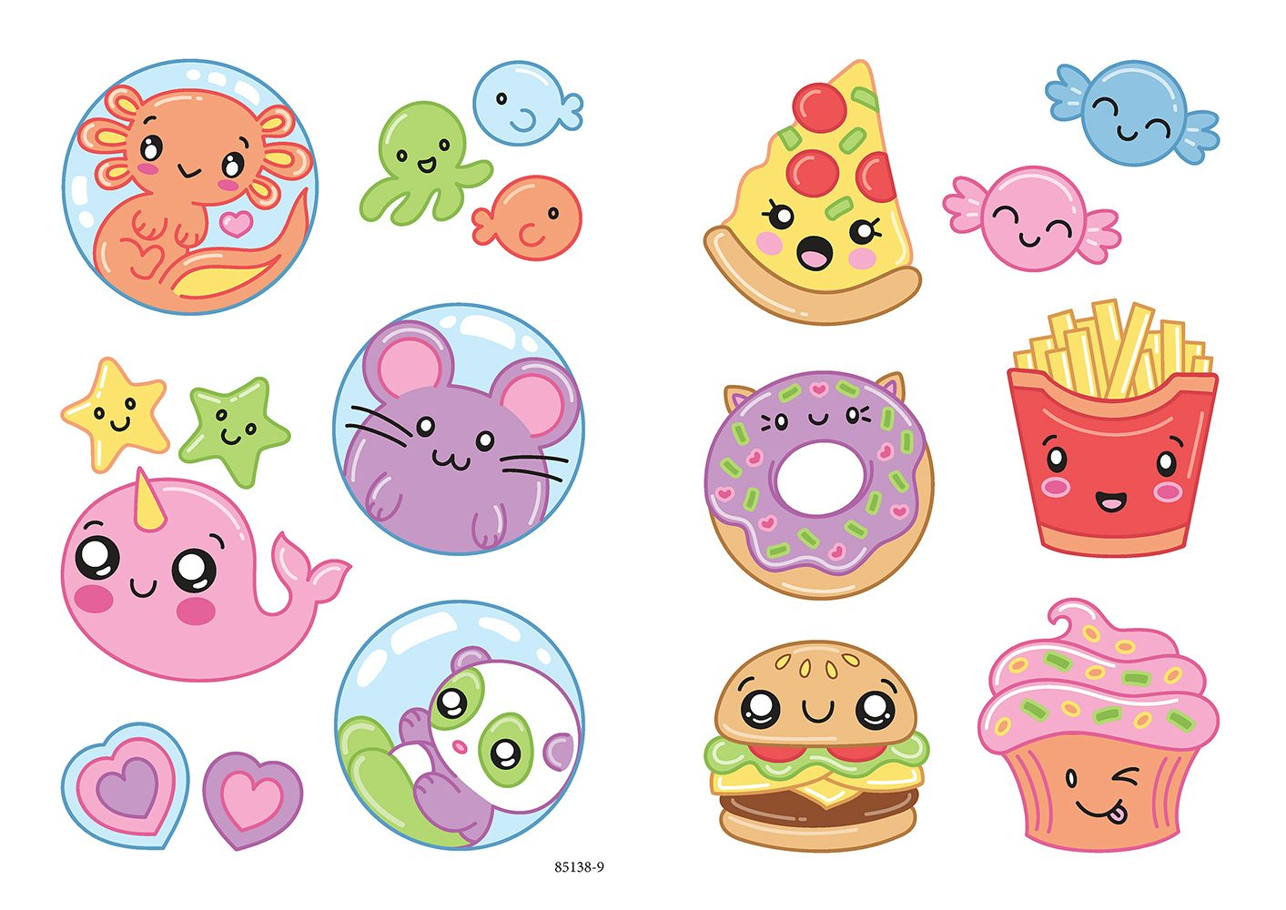DVR Cute Kawaii Stickers