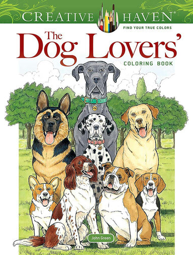 DVR Creative Haven® Coloring Book: Dog Lovers' Coloring Book