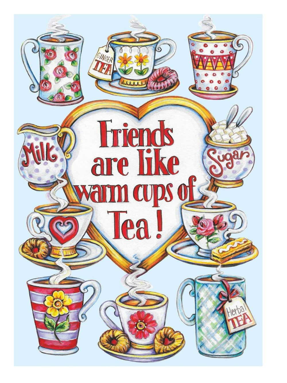 DVR Creative Haven® Coloring Book: Afternoon Tea