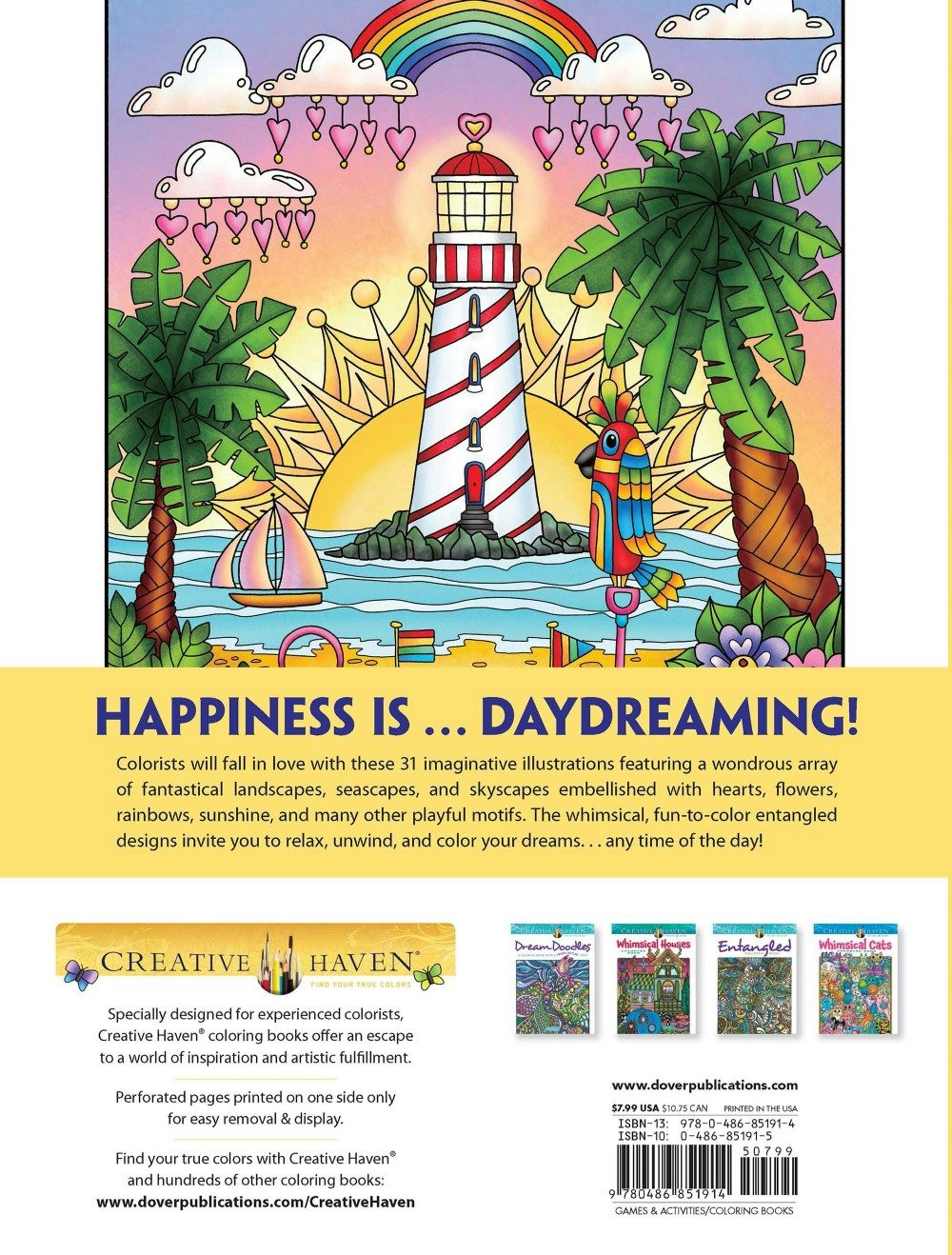 DVR Creative Haven® Coloring Book: Daydreams