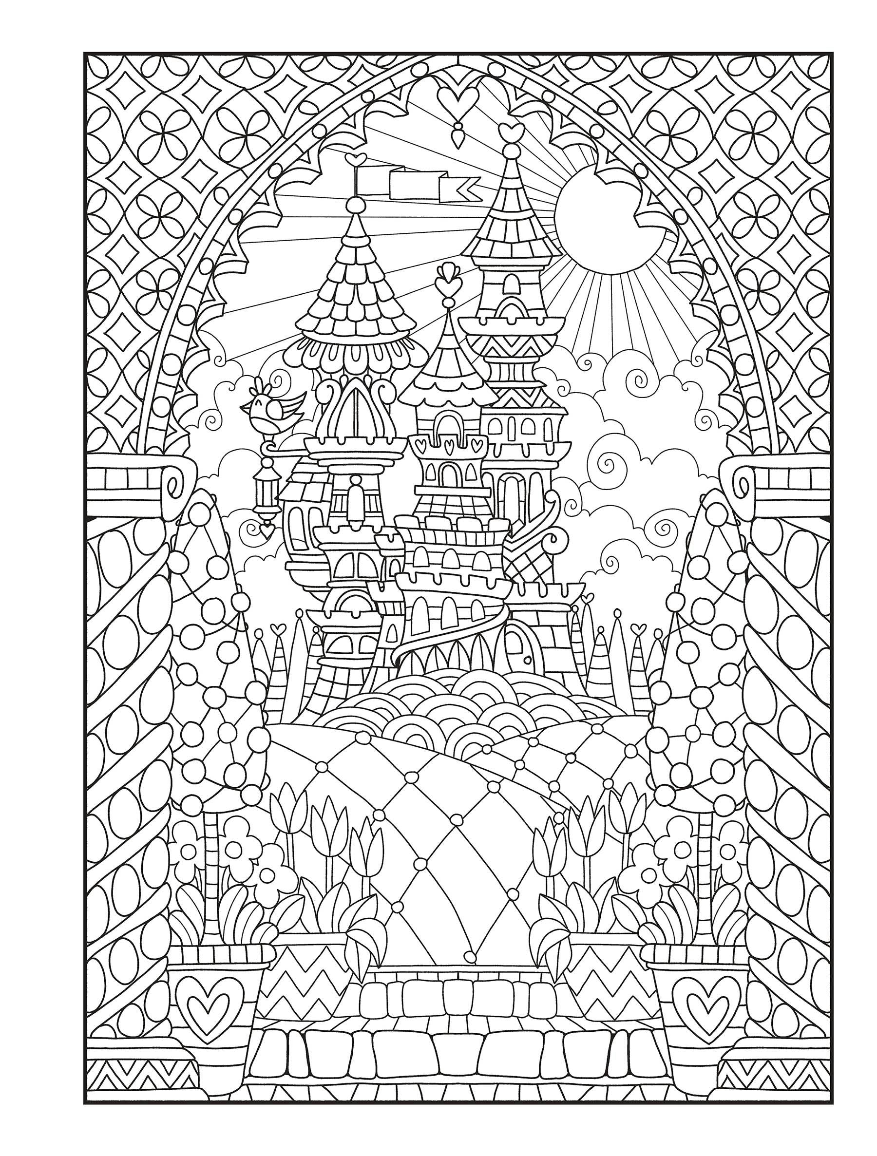 DVR Creative Haven® Coloring Book: Daydreams