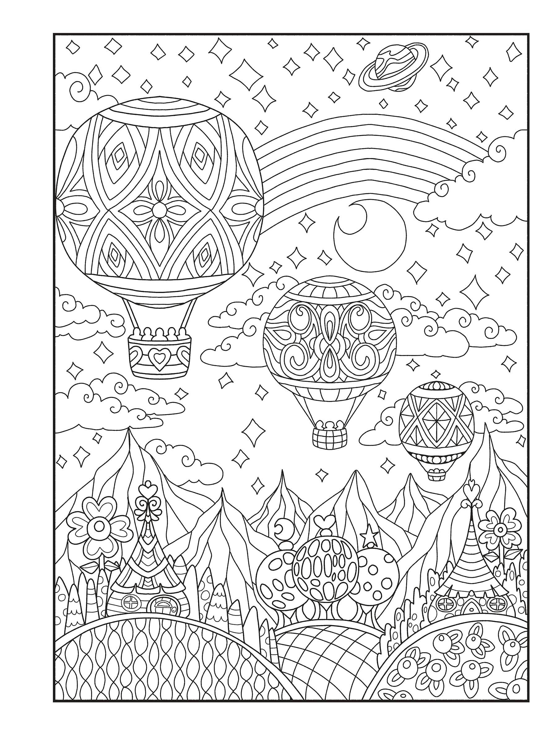 DVR Creative Haven® Coloring Book: Daydreams
