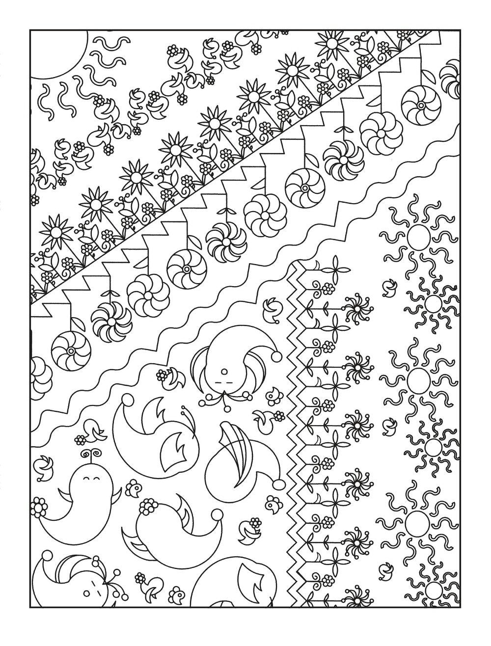 Dream: Relaxing Images to Color