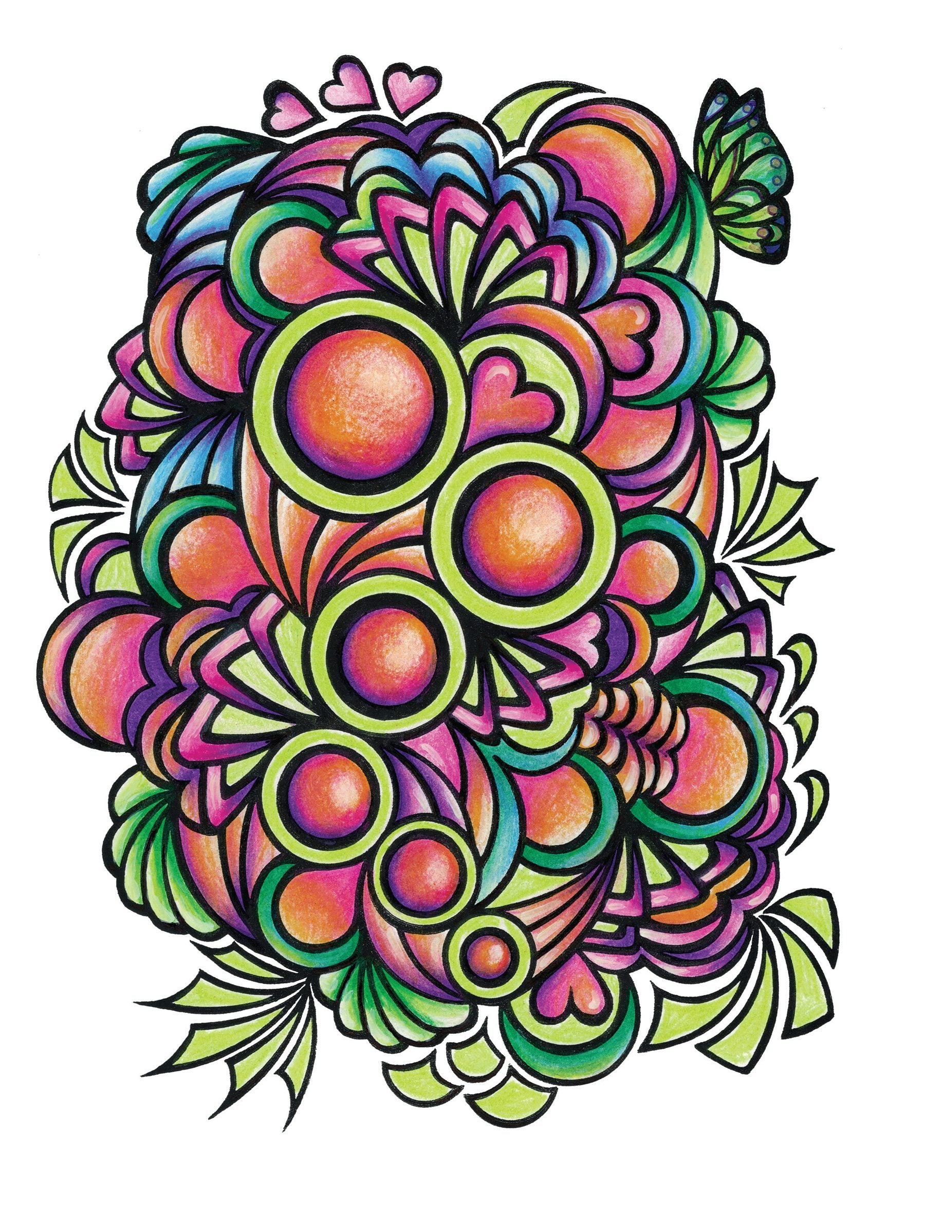 DVR Creative Haven® Coloring Book: Harmony