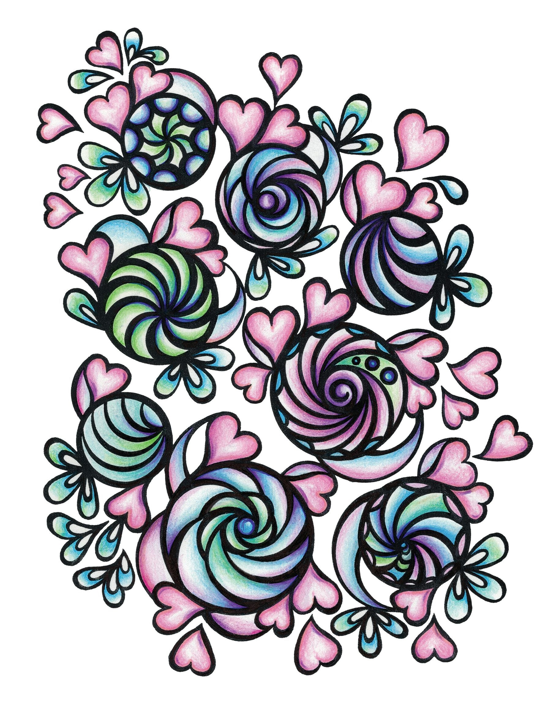 DVR Creative Haven® Coloring Book: Harmony