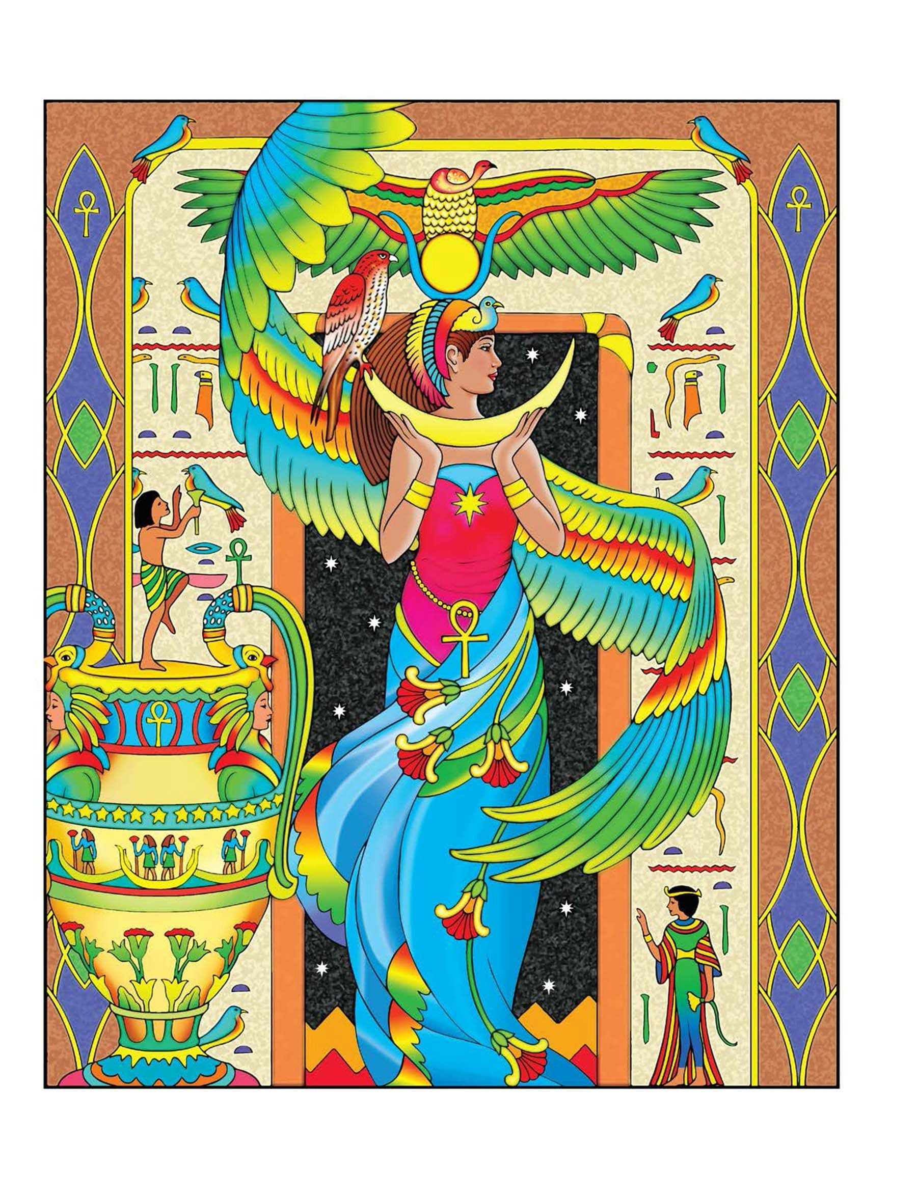 Creative Haven® Coloring Book: Gorgeous Goddesses