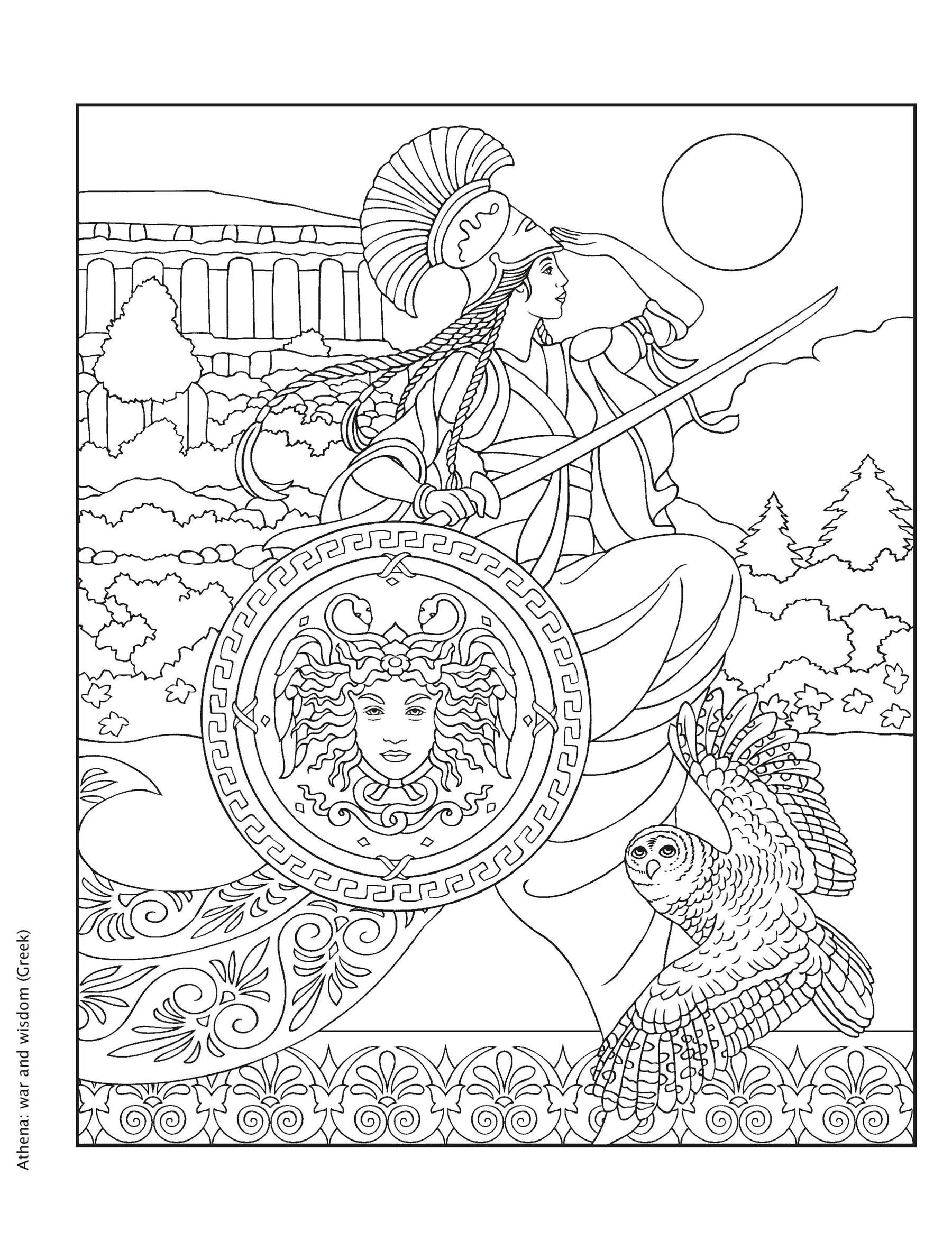Creative Haven® Coloring Book: Gorgeous Goddesses