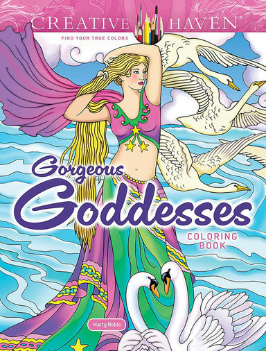 Creative Haven® Coloring Book: Gorgeous Goddesses