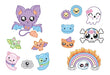 DVR Creepy Cute Kawaii Stickers