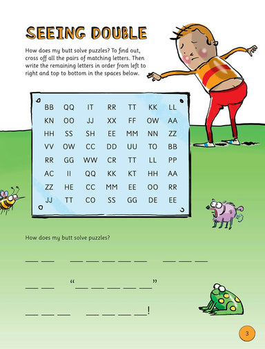 My Butt is SO Puzzling!