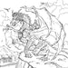 Dragon Riders: A Fantasy Coloring Book
