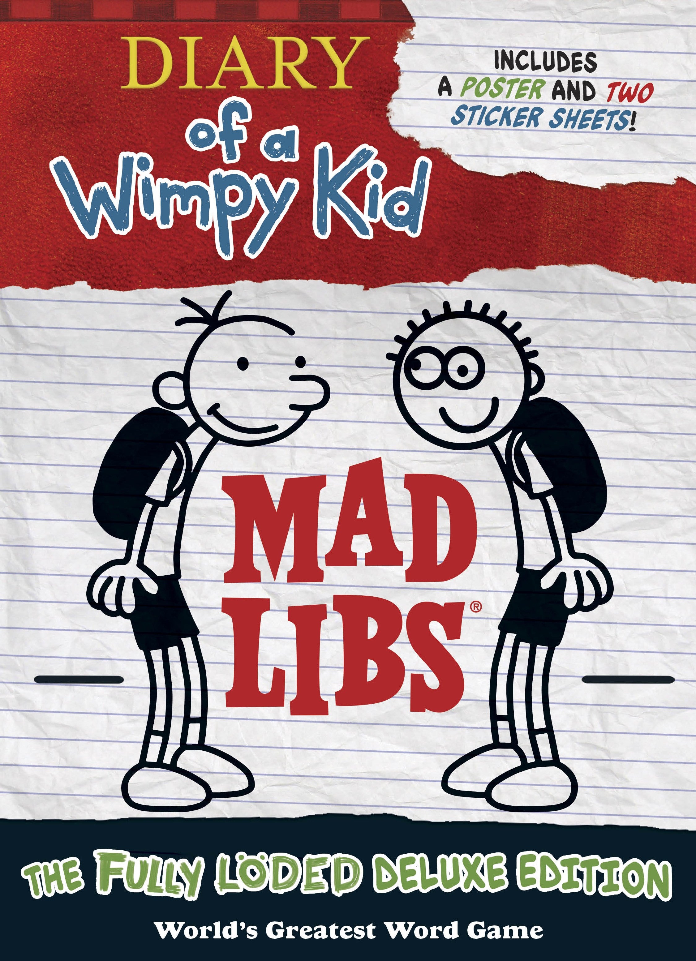 RNDM Diary of a Wimpy Kid Mad Libs