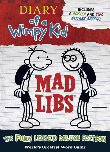 RNDM Diary of a Wimpy Kid Mad Libs