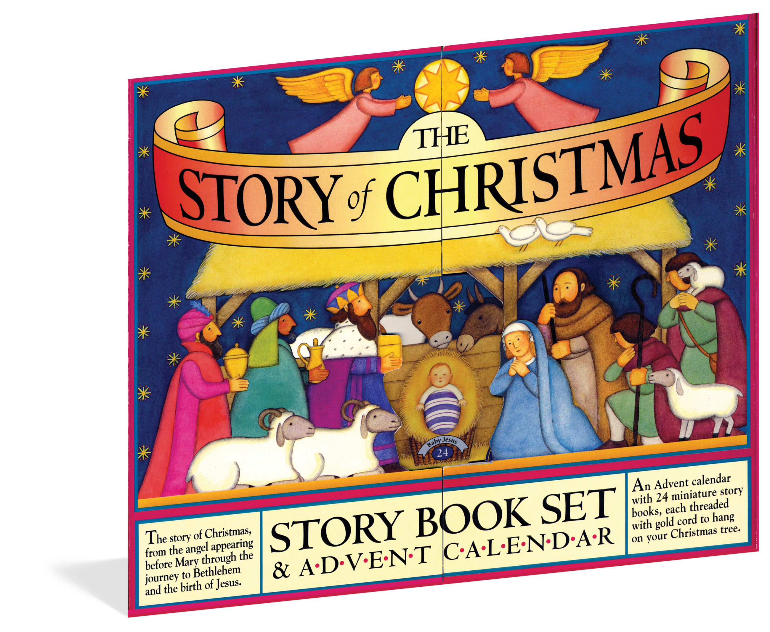 WRK The Story of Christmas Story Book Set and Advent Calendar