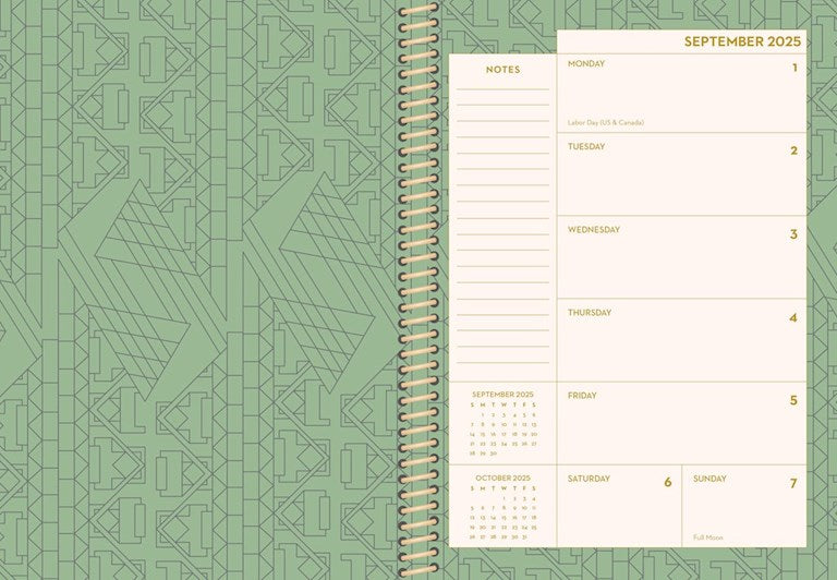 Frank Lloyd Wright Collection 2025 Planner    