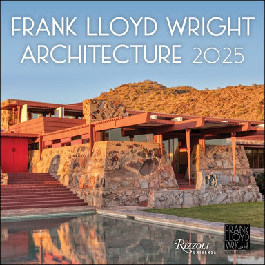 Frank Lloyd Wright Architecture 2025 Wall Calendar    