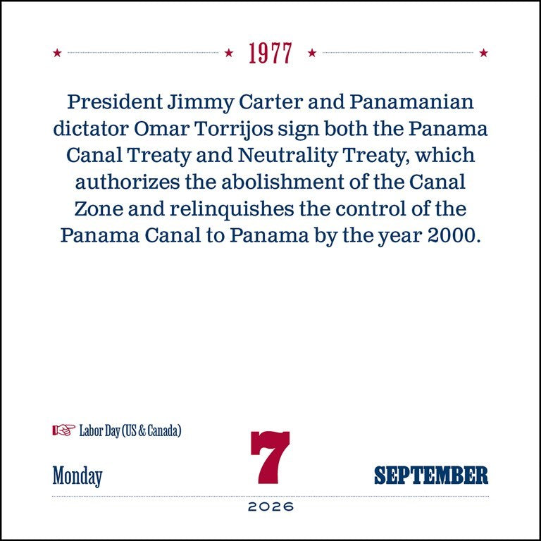 American History Tellers 2026 Day-to-Day Calendar