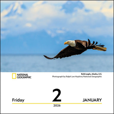 National Geographic: Nature 2026 Day-to-Day Calendar