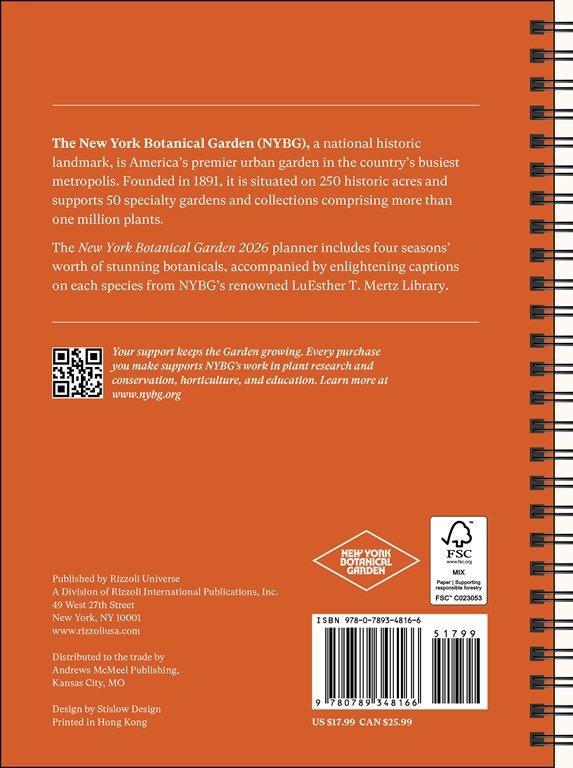 The New York Botanical Garden 2026 Engagement Calendar
