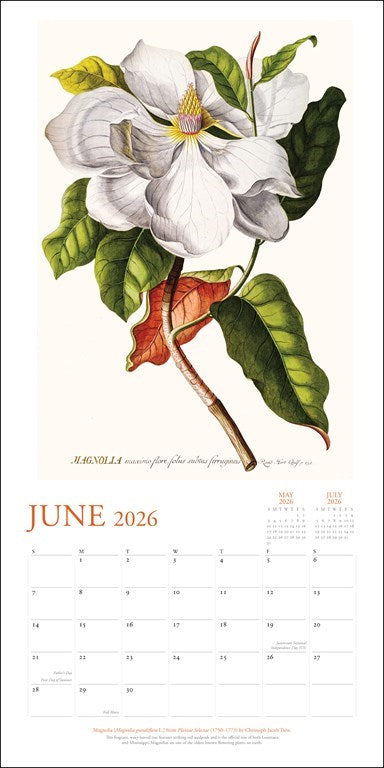 The New York Botanical Garden 2026 Wall Calendar