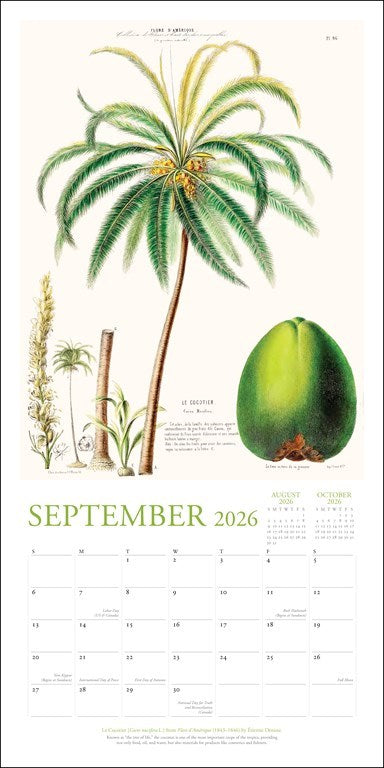 The New York Botanical Garden 2026 Wall Calendar