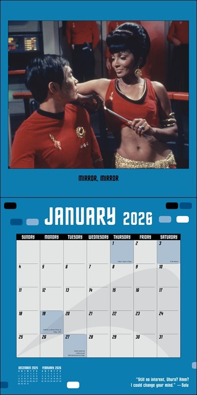 Star Trek™ 2026 Wall Calendar