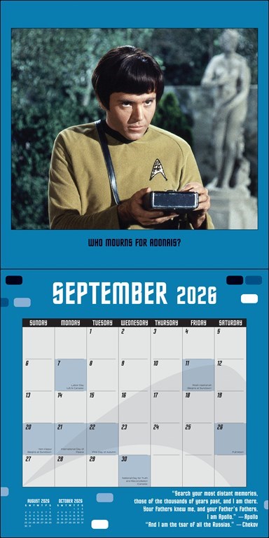 Star Trek™ 2026 Wall Calendar