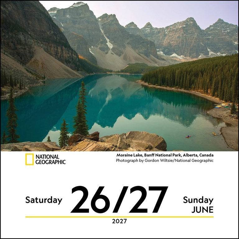 National Geographic Nature 2027 Day-to-Day Calendar