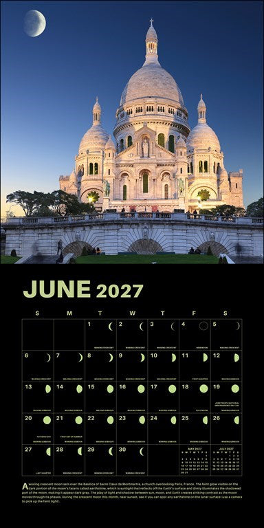 RZZLI Lunar 2027 Wall Calendar