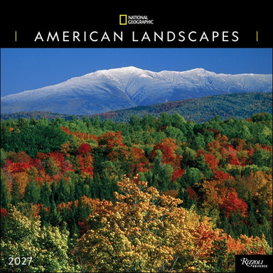 RZZLI National Geographic: American Landscapes 2027 Wall Calendar
