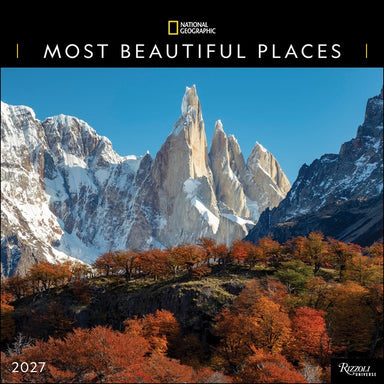 RZZLI National Geographic: Most Beautiful Places 2027 Wall Calendar