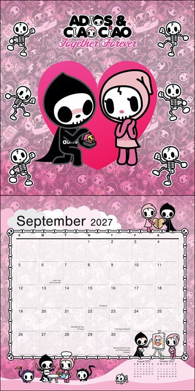 RZZLI tokidoki™ 2027 Wall Calendar