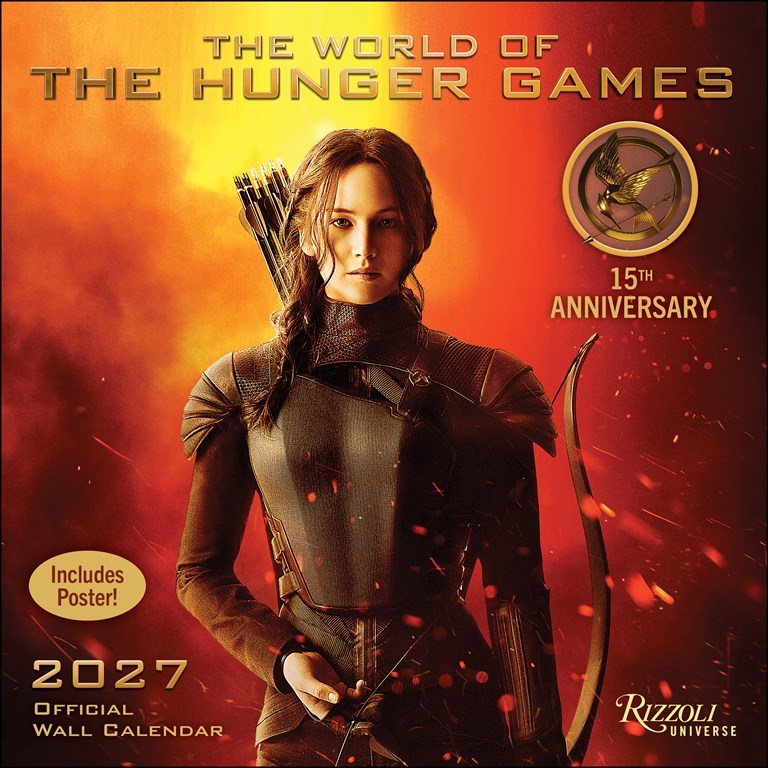 RZZLI The Hunger Games 2027 Wall Calendar (Includes Full-Color Poster)