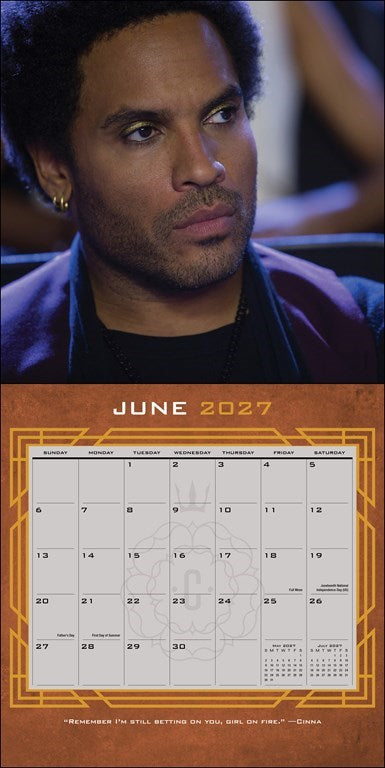 RZZLI The Hunger Games 2027 Wall Calendar (Includes Full-Color Poster)