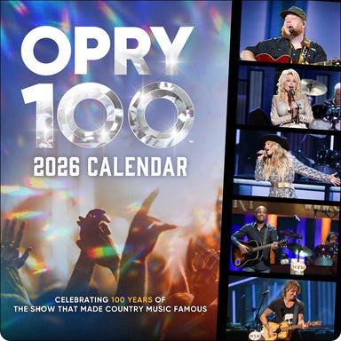 Opry 100 2026 Wall Calendar