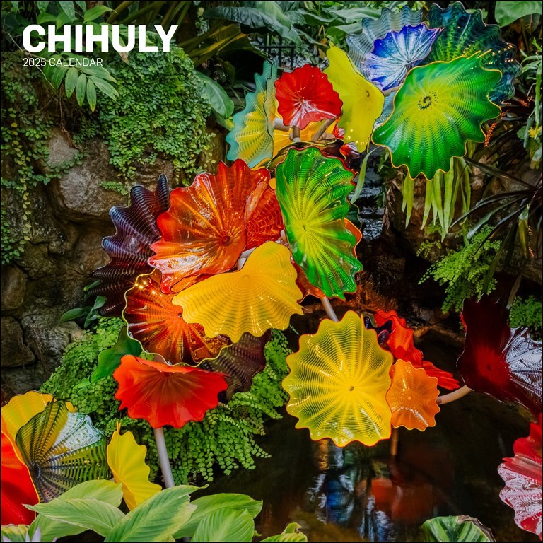 Chihuly 2025 Wall Calendar    