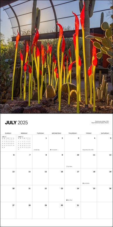 Chihuly 2025 Wall Calendar    