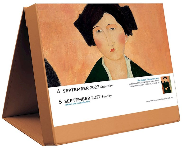 ABRMS The Met: Art 365 Days of Masterpieces 2027 Day-to-Day Calendar